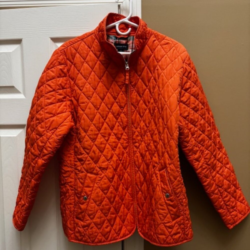 Women's Lands' End Quilted Jacket Size XL 18 - 20